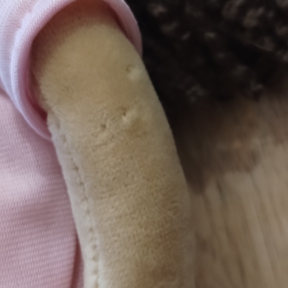 Petting Zoo Nurse Rag Doll  17" Tall Pink Uniform, Shiny Sneakers - Picture 12 of 15